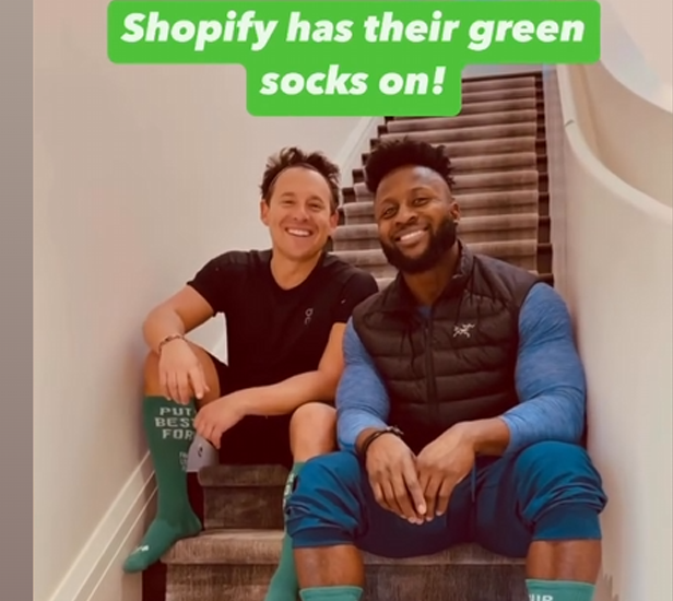 Green Socks Day Challenge - Mason