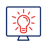 Computer Light Bulb Icon