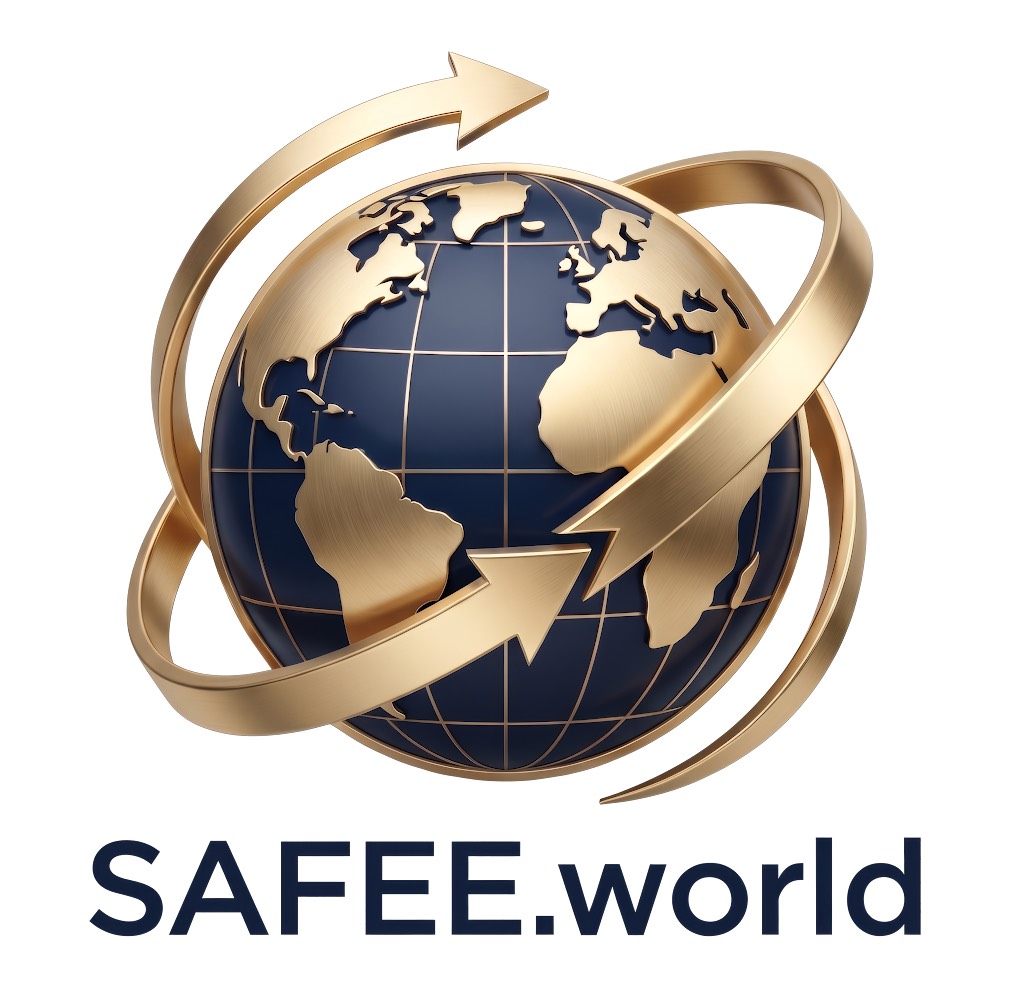 SAFEE.world logo for white background